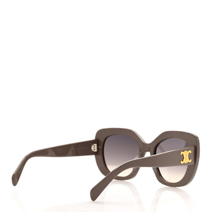 Celine Acetate Triomphe 01 Square Sunglasses CL 40226U Grey 5 of 7