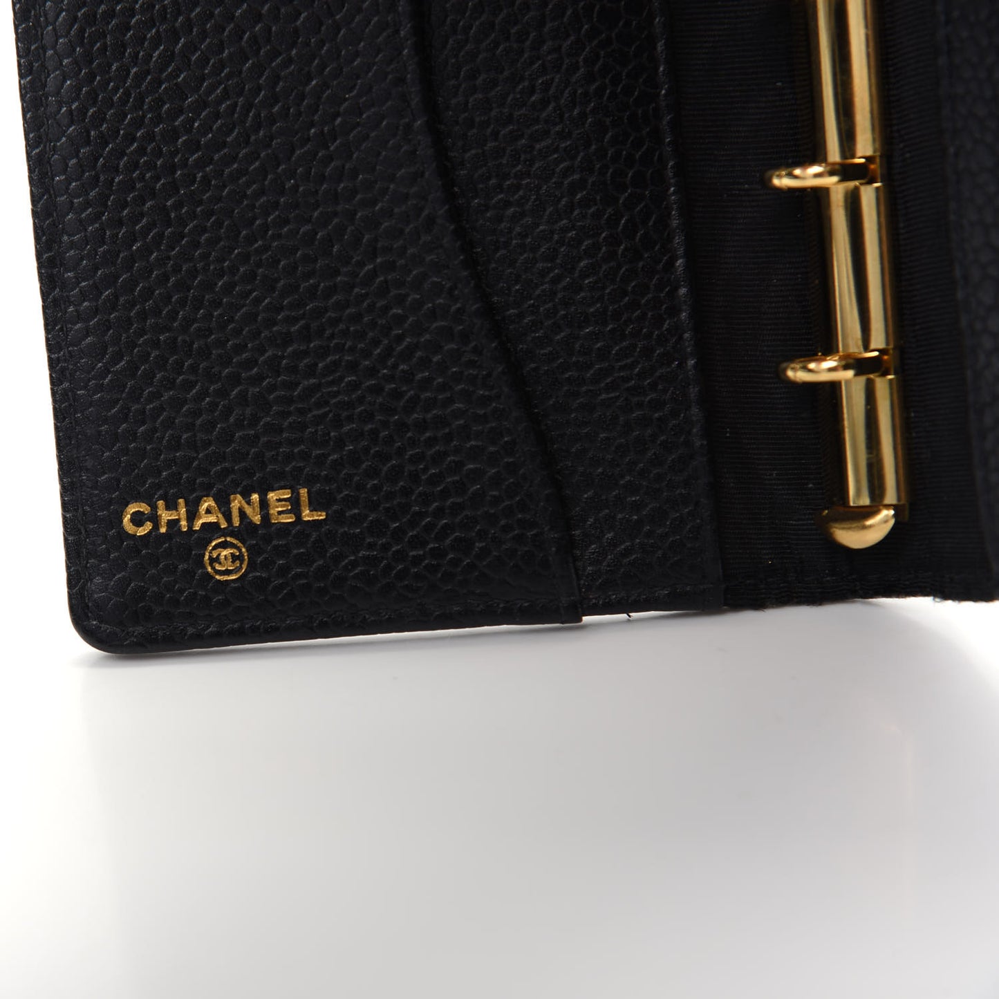 Caviar Timeless CC Ring Agenda Planner Black