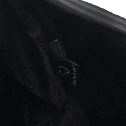 Prada Tessuto Nylon Mini Re-Edition 2000 Bag Black 7 of 10