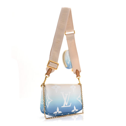 Louis Vuitton Monogram Giant By The Pool Multi Pochette Accessories Blue Blue 3 of 10