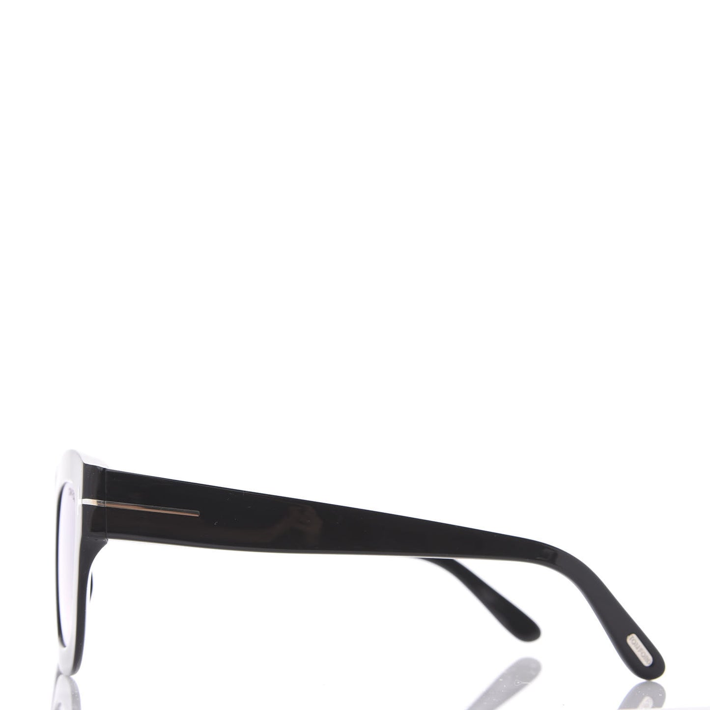 Square Acetate Pia Sunglasses TF659 Black