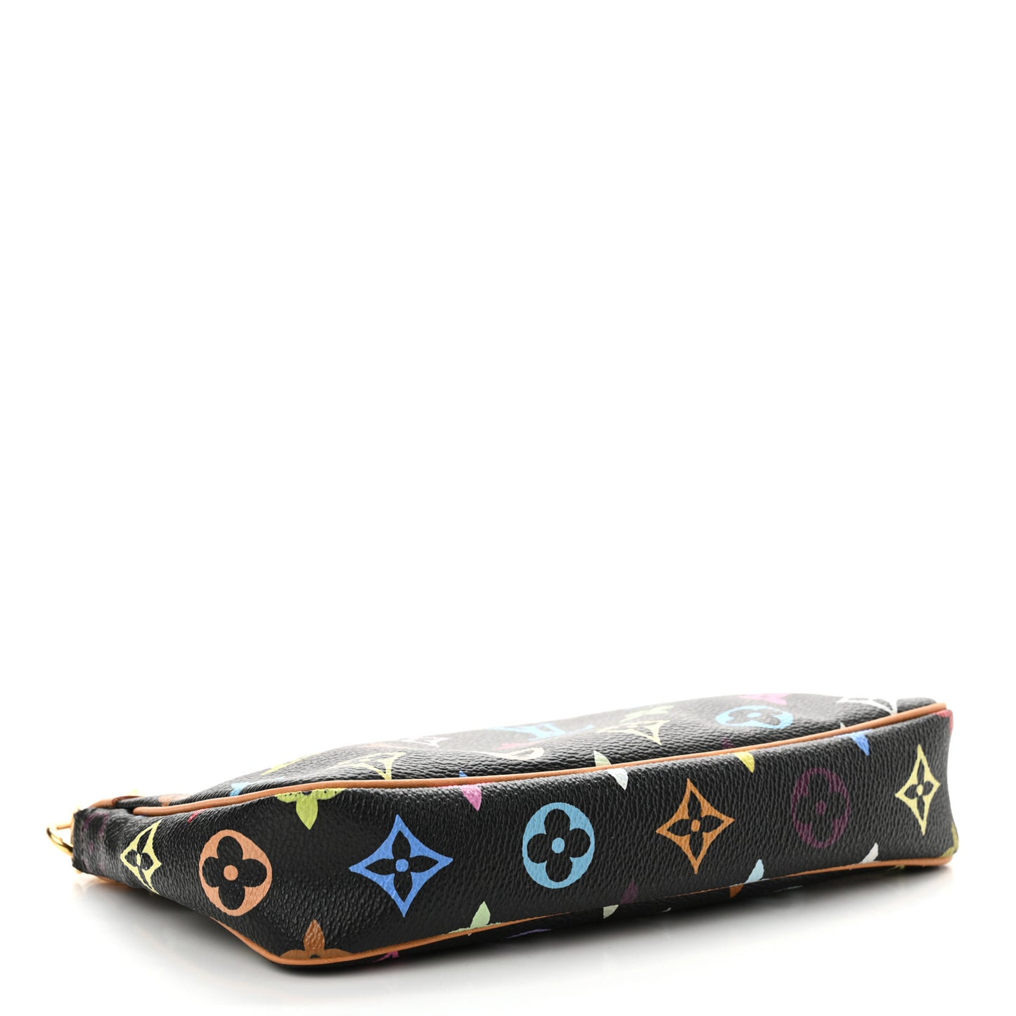 Monogram Multicolor Pochette Accessories Black