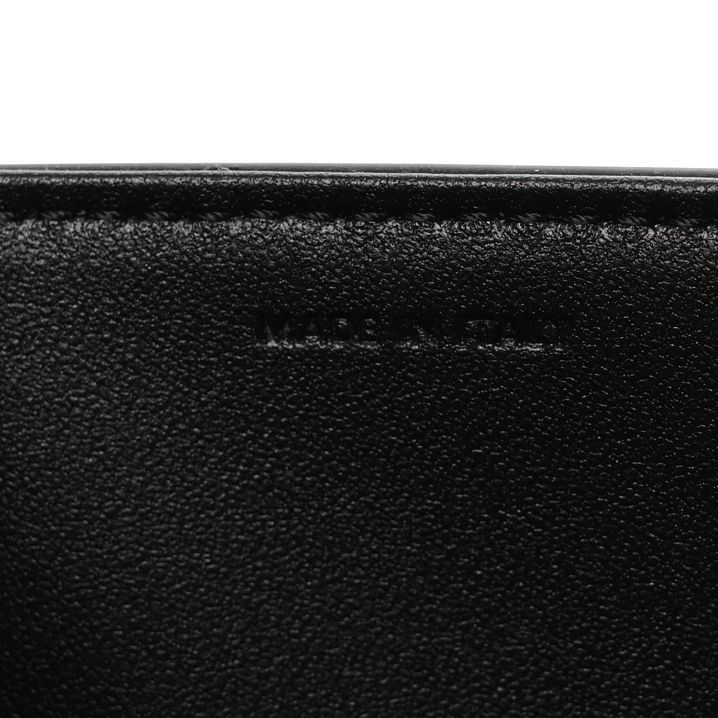 Shiny Calfskin Medium Triomphe Black