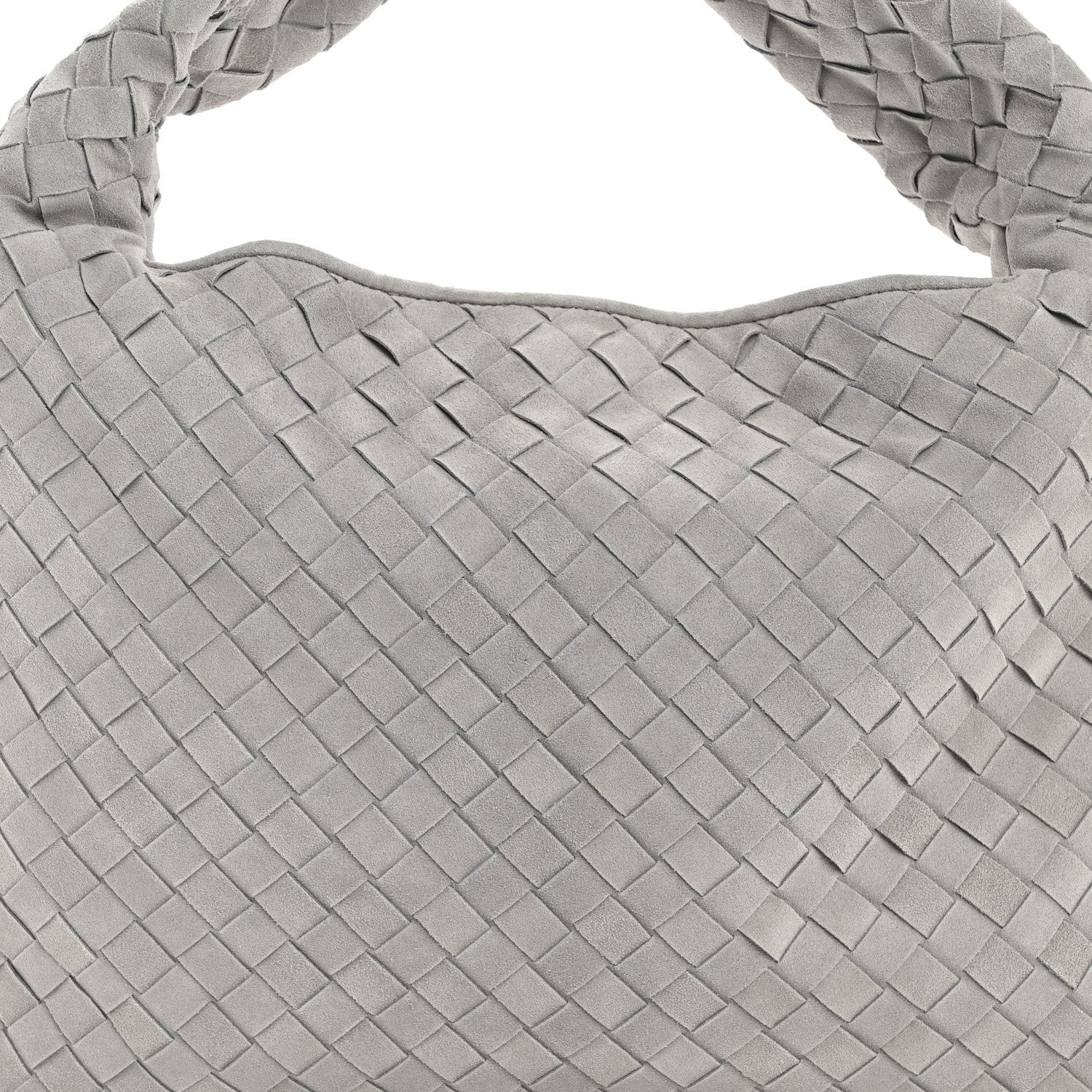 Bottega Veneta Suede Intrecciato Small Hop Sterling 8 of 10