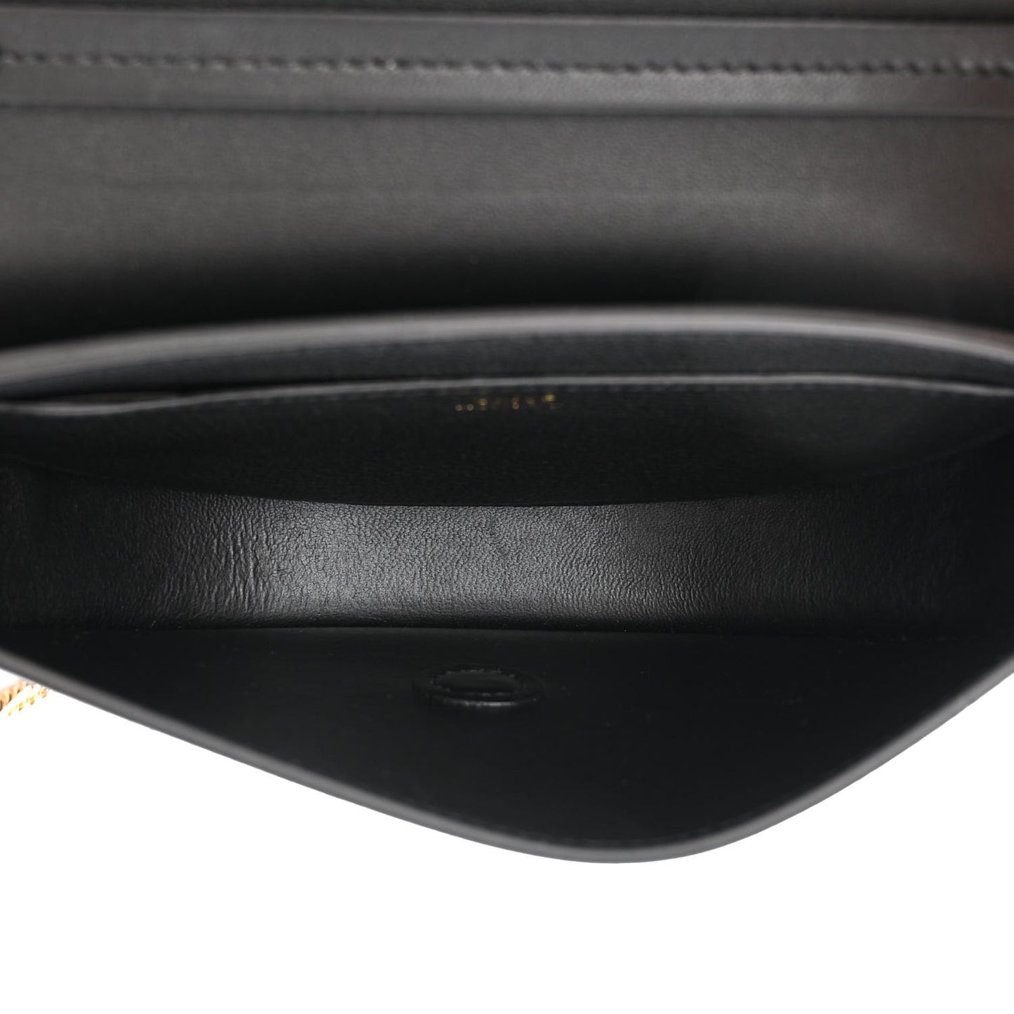 Calfskin Marcie Chain Flap Bag Black