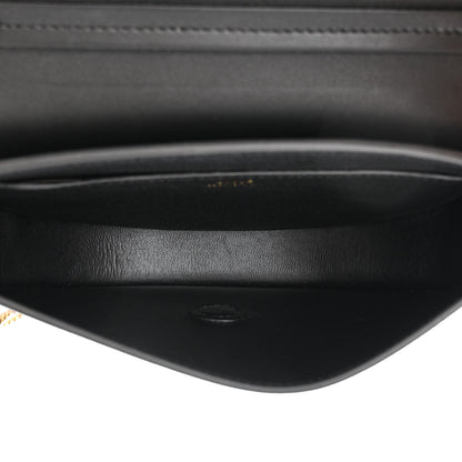 Chloe Calfskin Marcie Chain Flap Bag Black 5 of 10