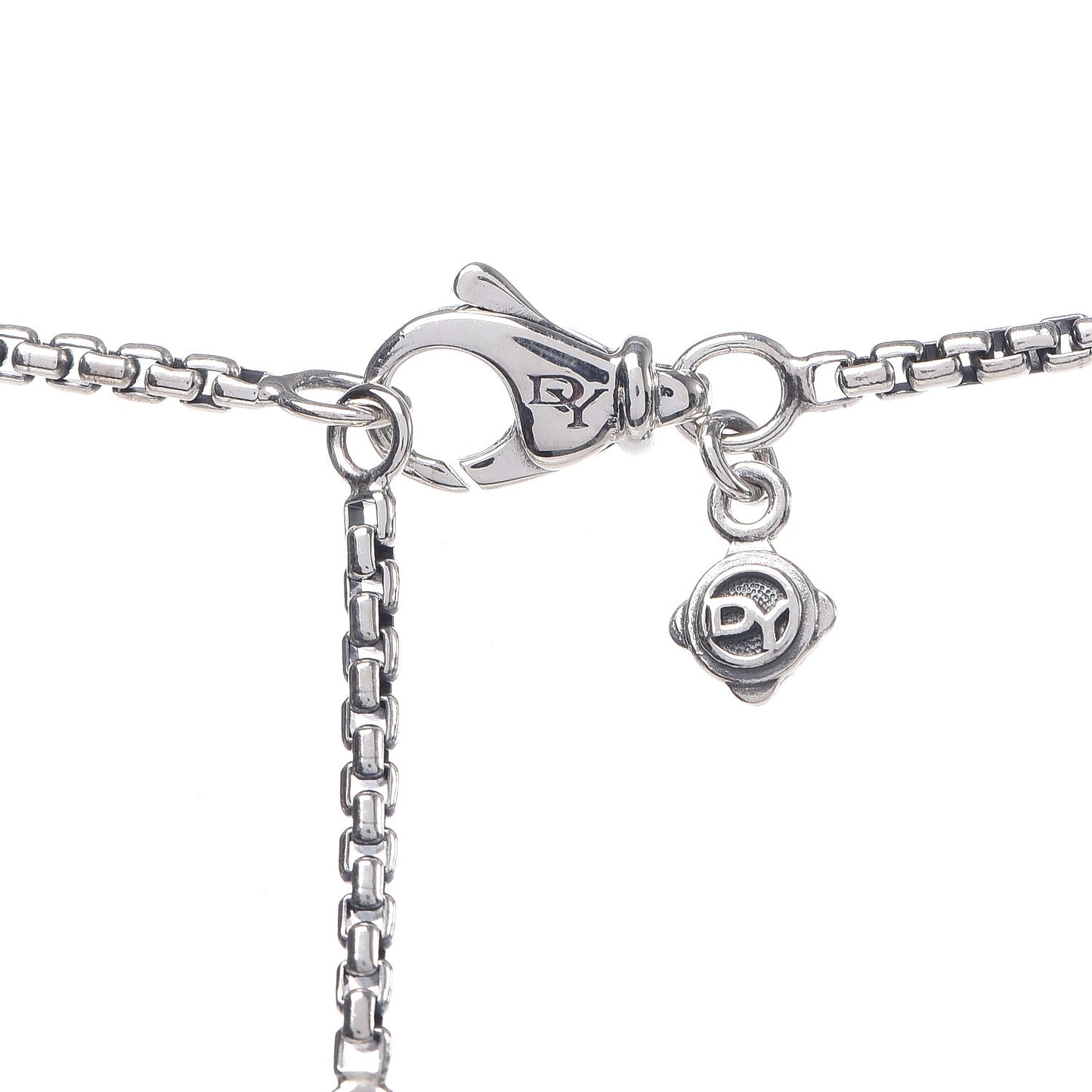 Sterling Silver 18K Yellow Gold Belmont Pendant Necklace