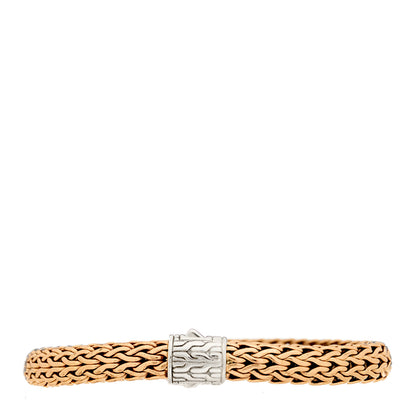 John Hardy Sterling Silver Bronze 7.5mm Classic Chain Bracelet 1 of 3