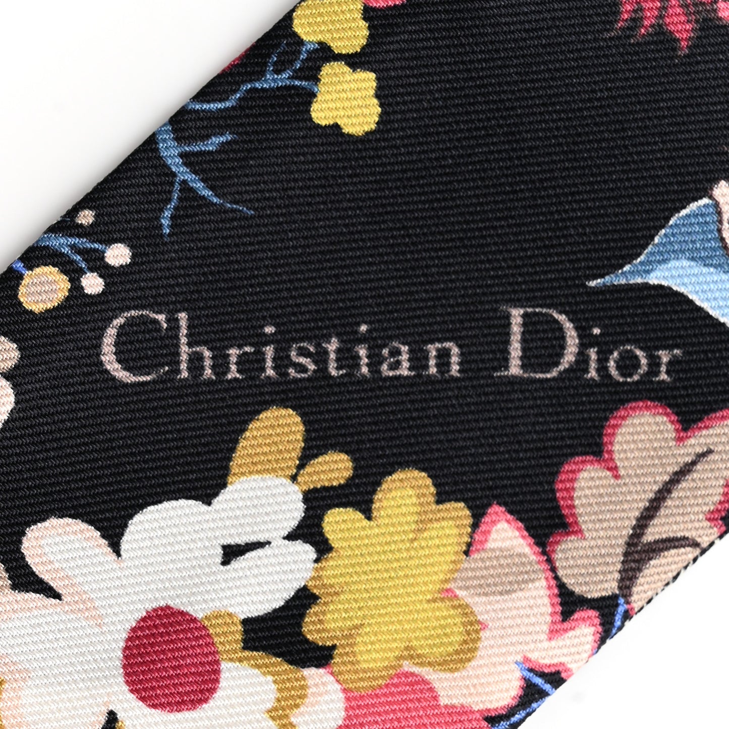 Silk Floral Pop Mitzah Scarf Multicolor