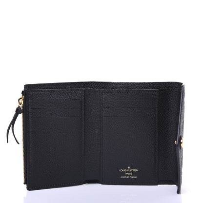 Louis Vuitton Empreinte Victorine Wallet Black 5 of 7