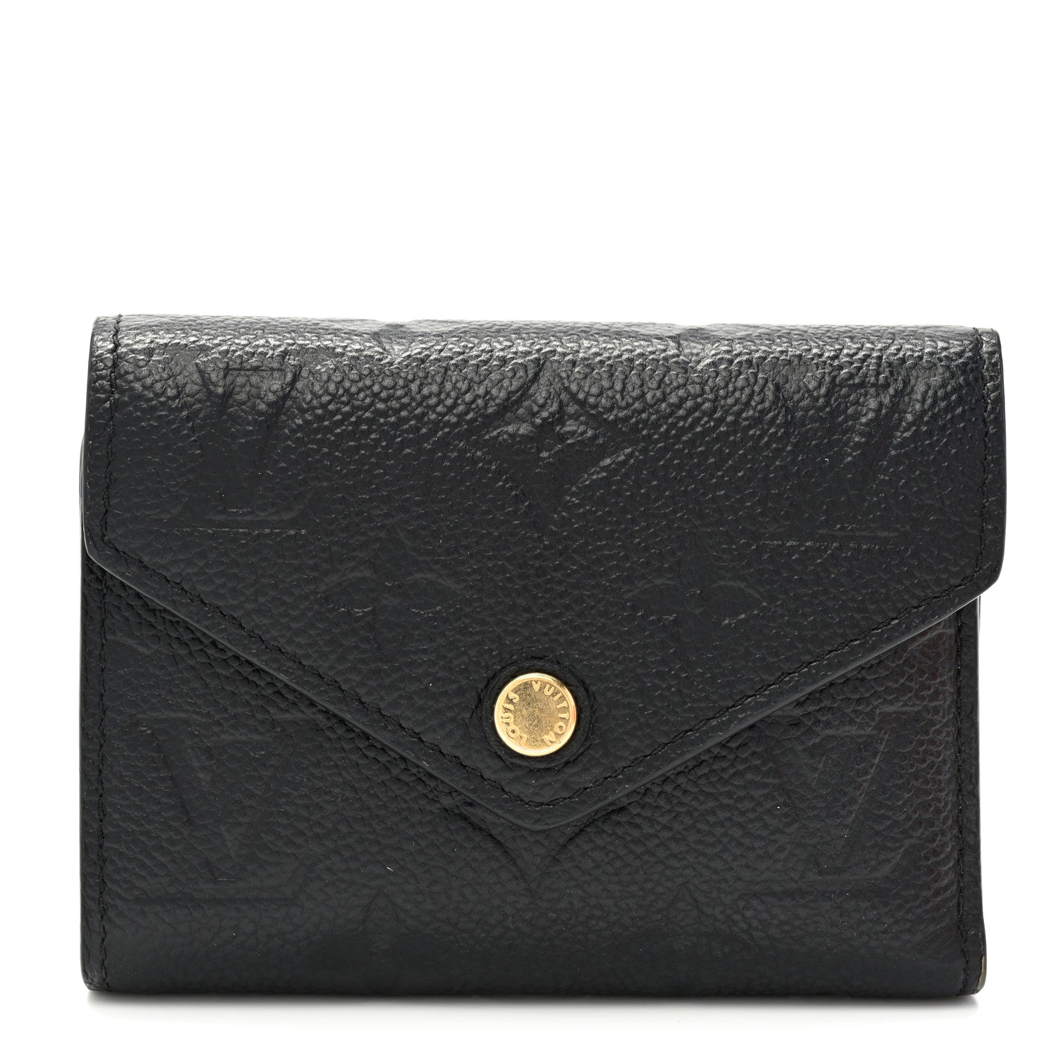 Louis Vuitton Empreinte Victorine Wallet Black 1 of 9