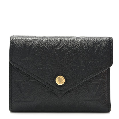 Louis Vuitton Empreinte Victorine Wallet Black 1 of 9
