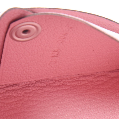Hermes Chevre Mysore Calvi Card Case Rose Sakura 7 of 8