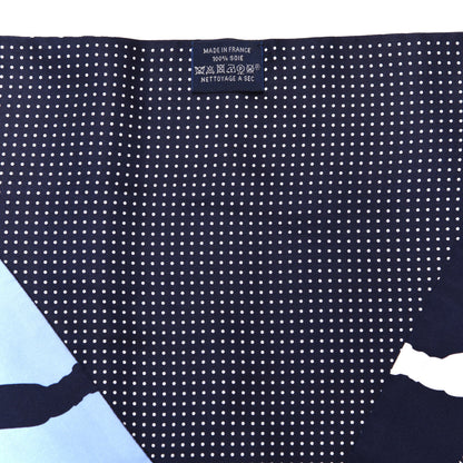 Hermes Silk Festival des Amazones Tattoo à Pois Maxi Twilly Caban Ciel White 2 of 3