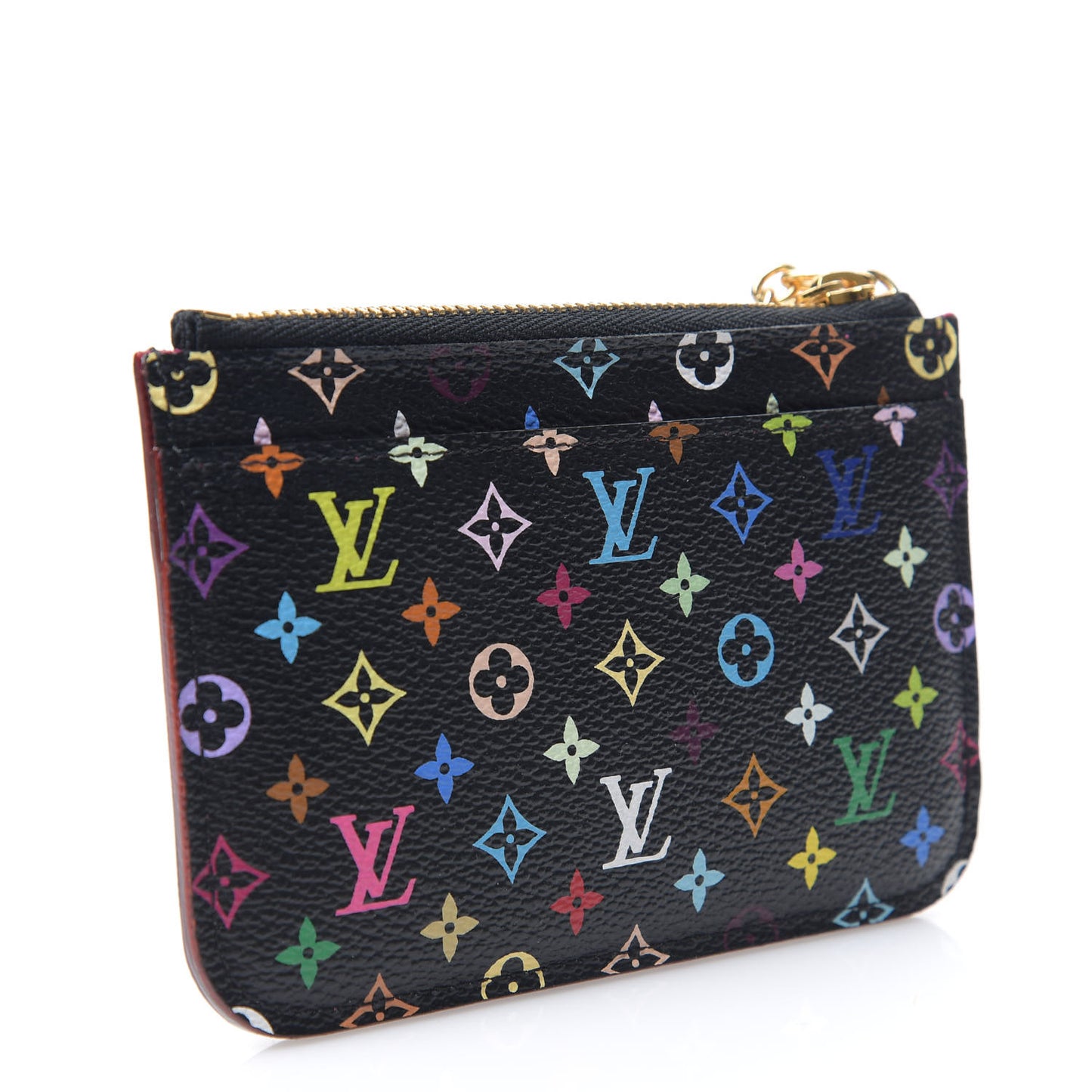 Monogram Multicolor Key Pouch Black Grenade