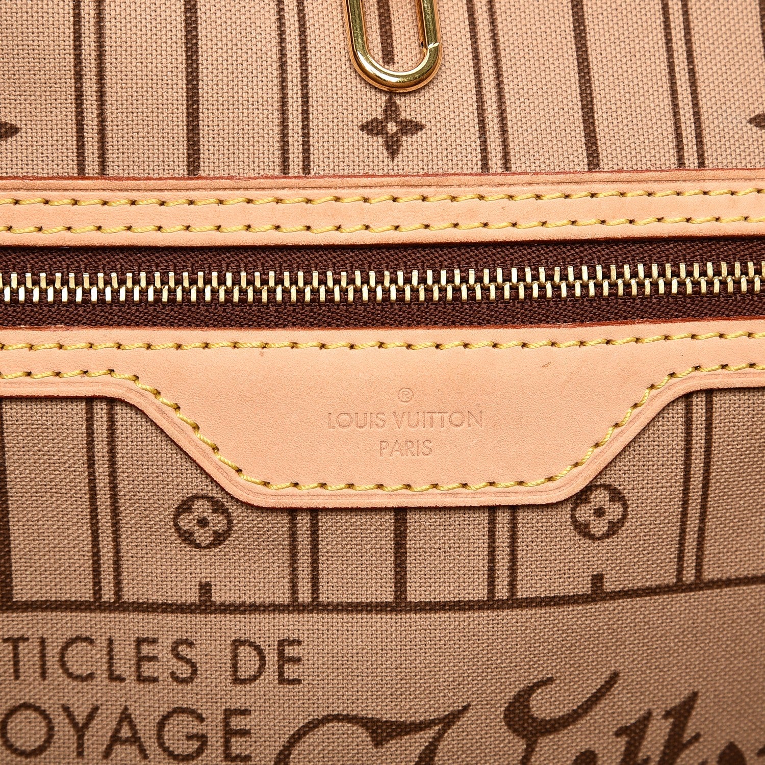 Louis Vuitton Monogram Neverfull MM 6 of 9