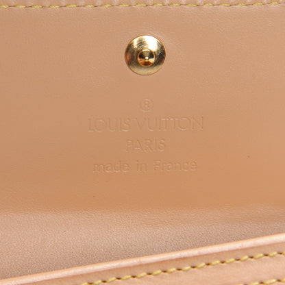 Louis Vuitton Monogram Multicolor Porte-Monnaie Plat Coin Purse Black 6 of 6