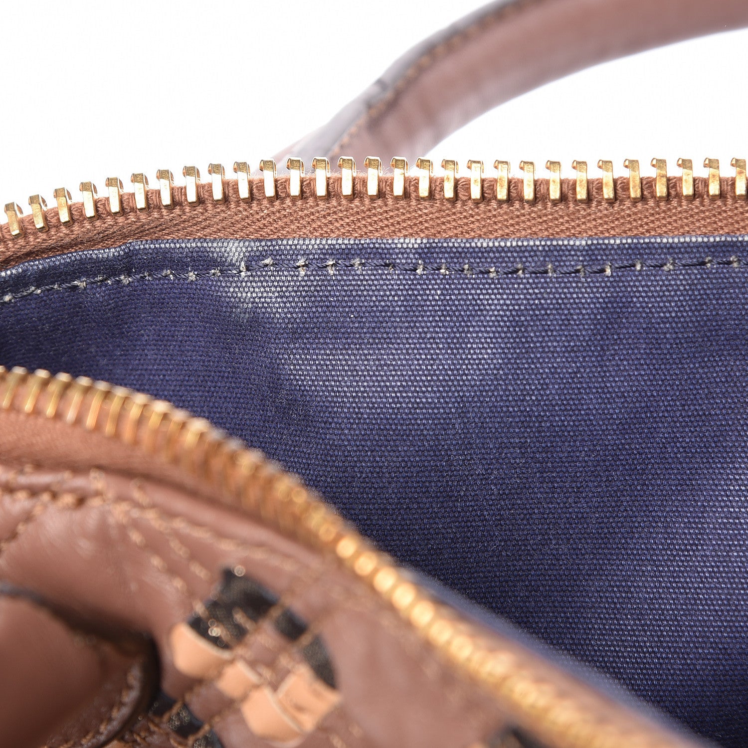 Marc Jacobs Calfskin Quilted Jena Tassel Tote Brown 10 of 17