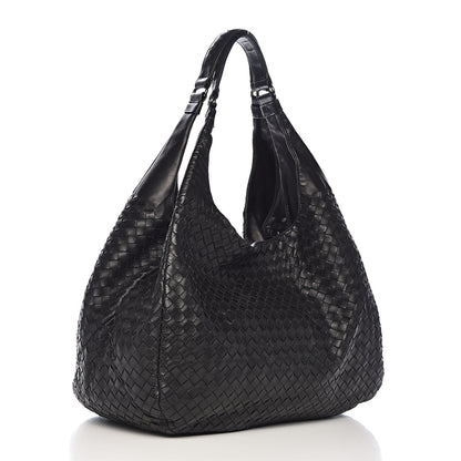 Bottega Veneta Nappa Intrecciato Large Campana Black 3 of 17