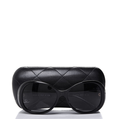 Chanel Acetate CC Sunglasses 5165-B Black 8 of 8