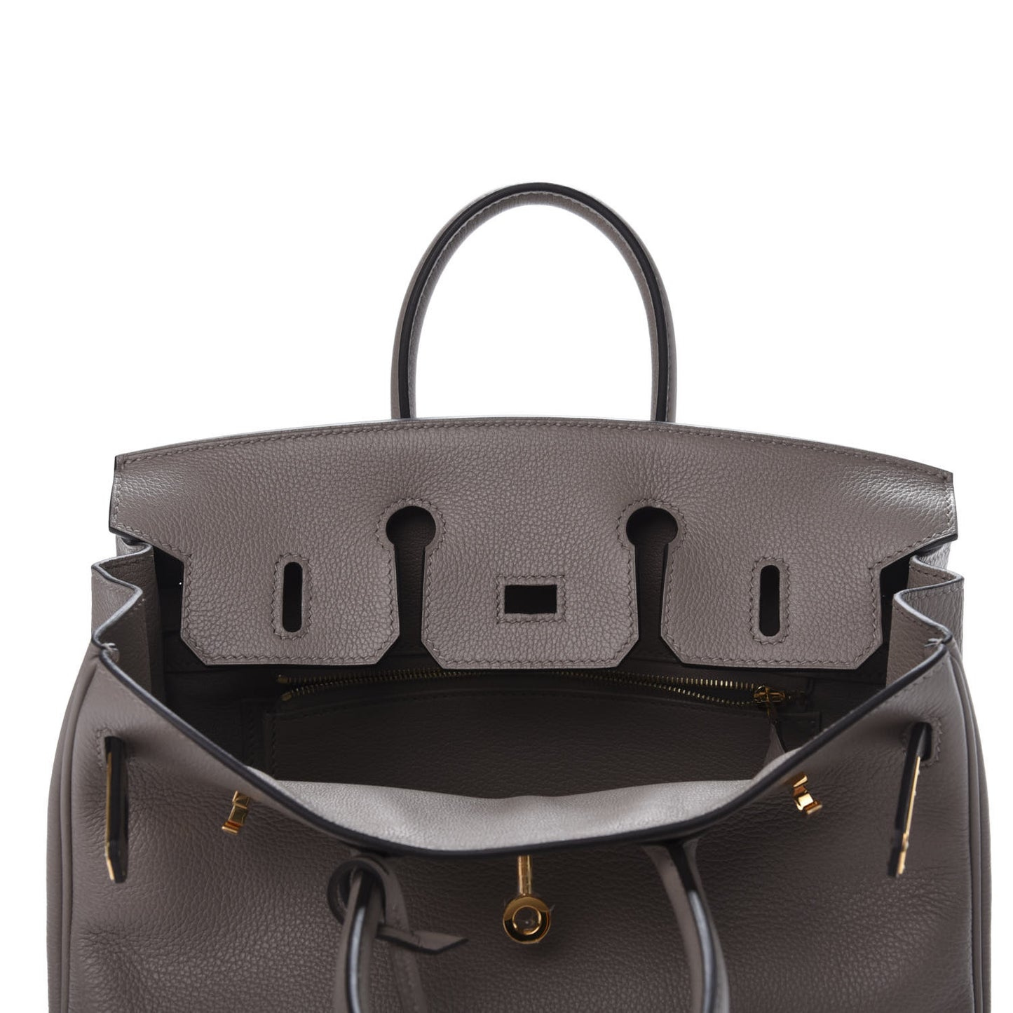 Taurillon Novillo Birkin 25 Gris Asphalte