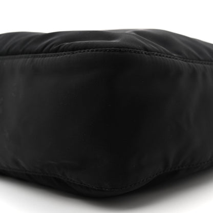 Prada Re-Nylon Vela Saffiano Pocket Double Zip Messenger Bag Black 9 of 12
