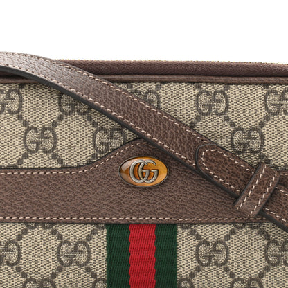 Gucci GG Supreme Monogram Web Mini Ophidia GG Bag Brown 10 of 13