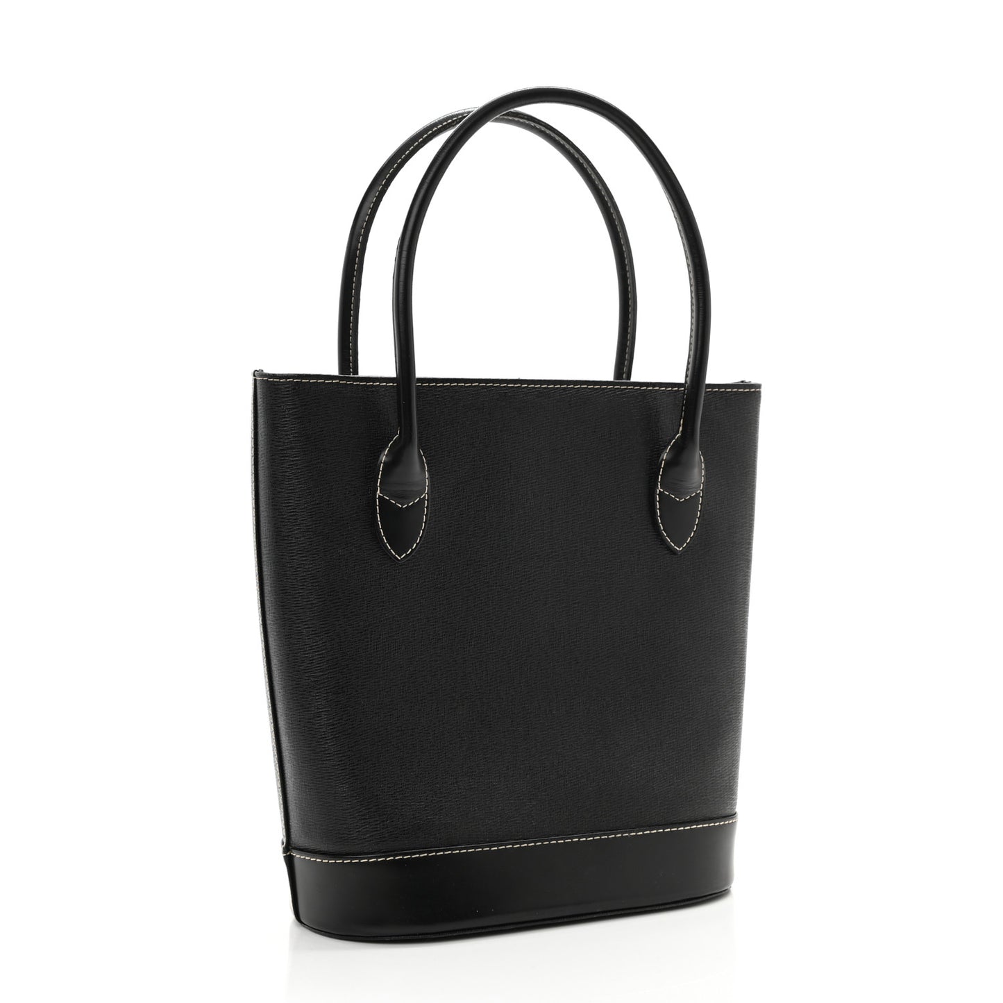 Saffiano Top Handle Bag Black