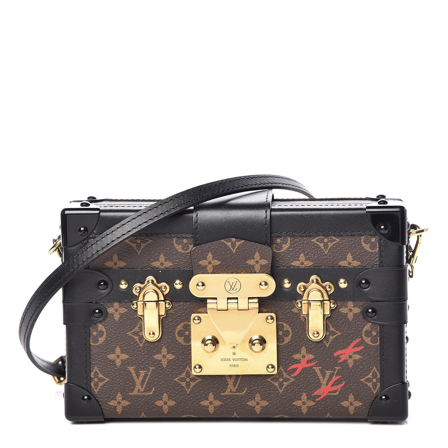 Monogram Petite Malle Black