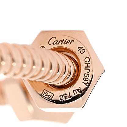 Cartier 18K Pink Gold Ecrou de Cartier Ring 49 5 4 of 5