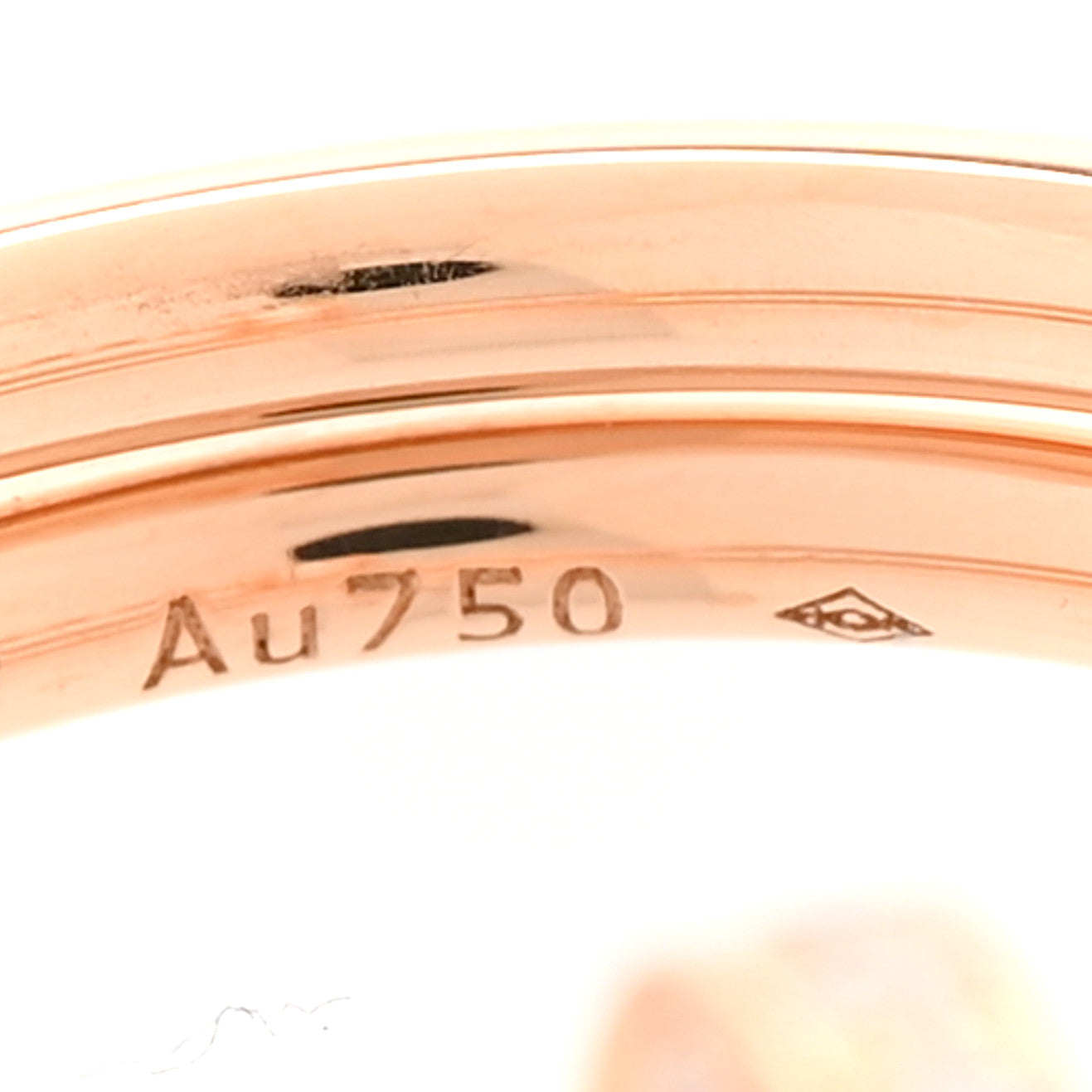 Cartier 18K Pink Gold Diamond Double Juste Un Clou Paved Ring 49 4.75 5 of 6