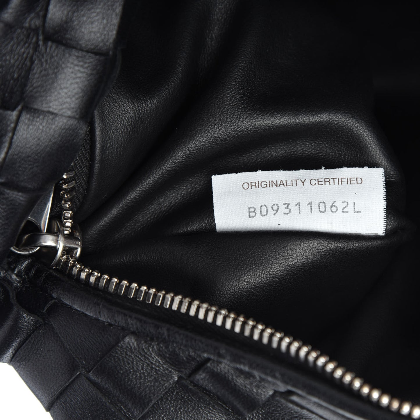 Nappa Intrecciato Mini Jodie Black