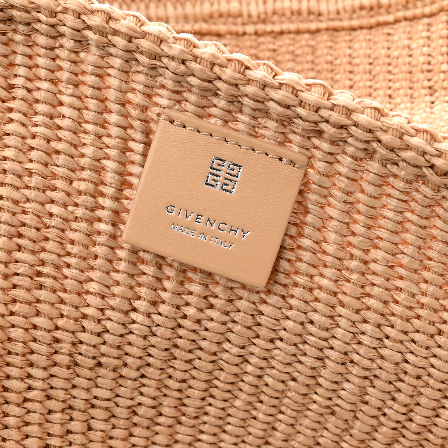 Raffia Large G Shopping Tote Natural
