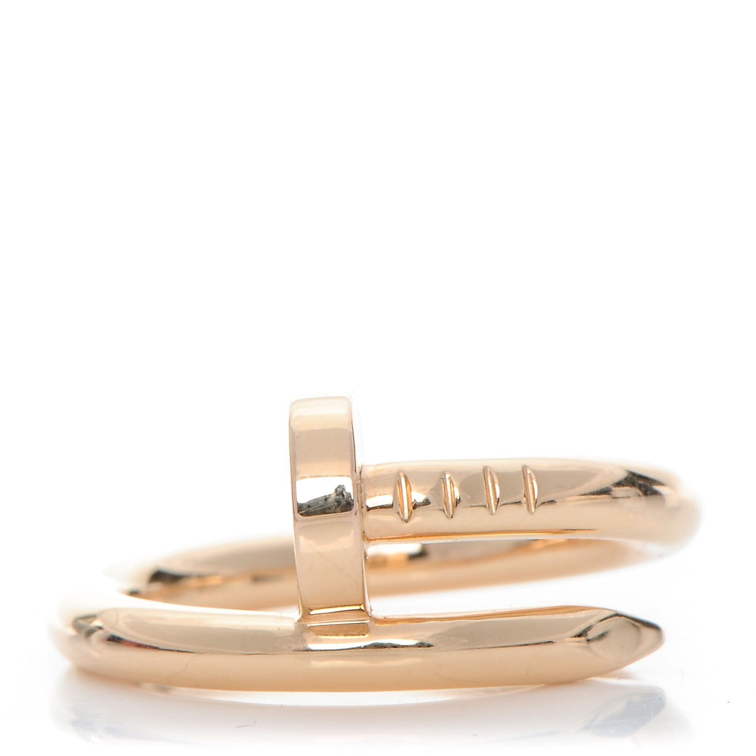 Cartier 18K Pink Gold Juste Un Clou Ring 54 7 1 of 5