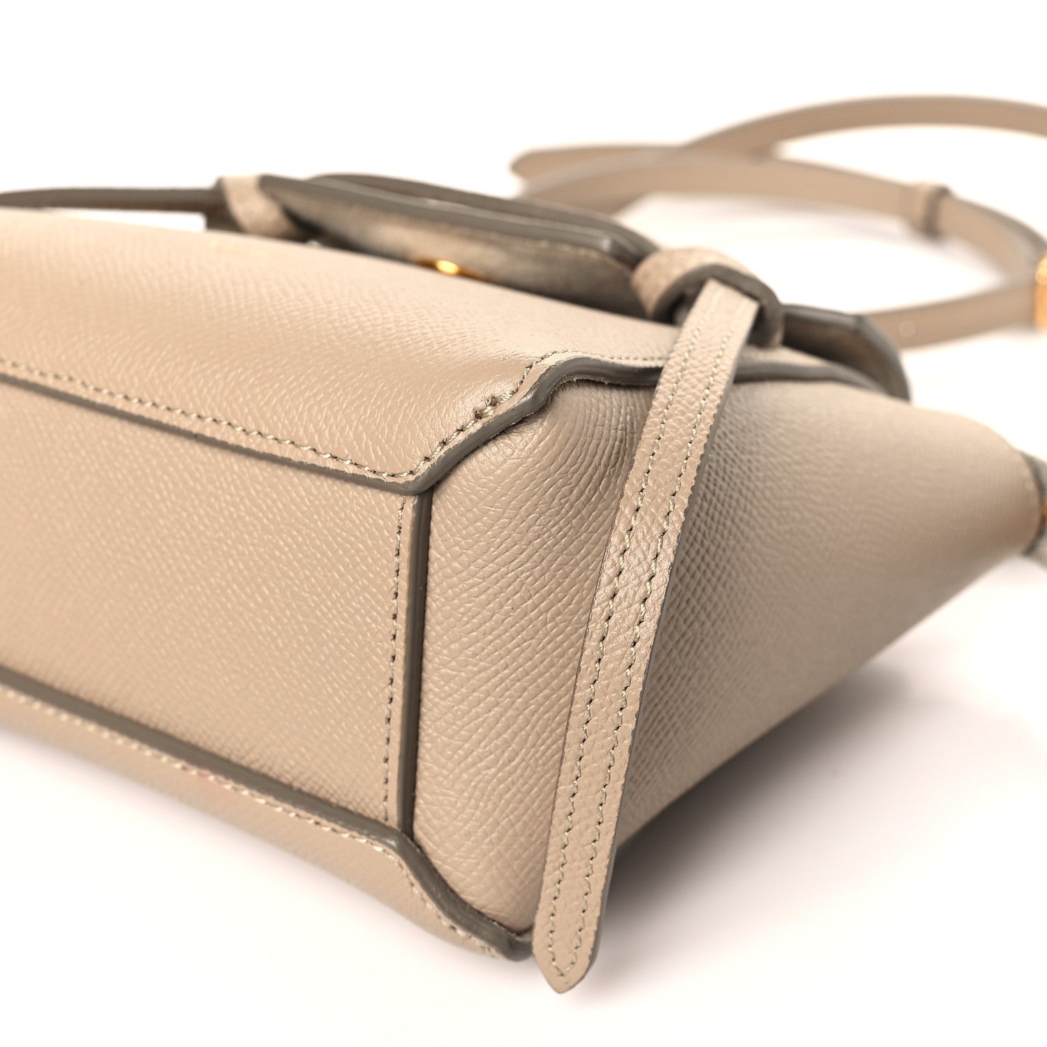 Celine Grained Calfskin Pico Belt Bag Light Taupe 9 of 9
