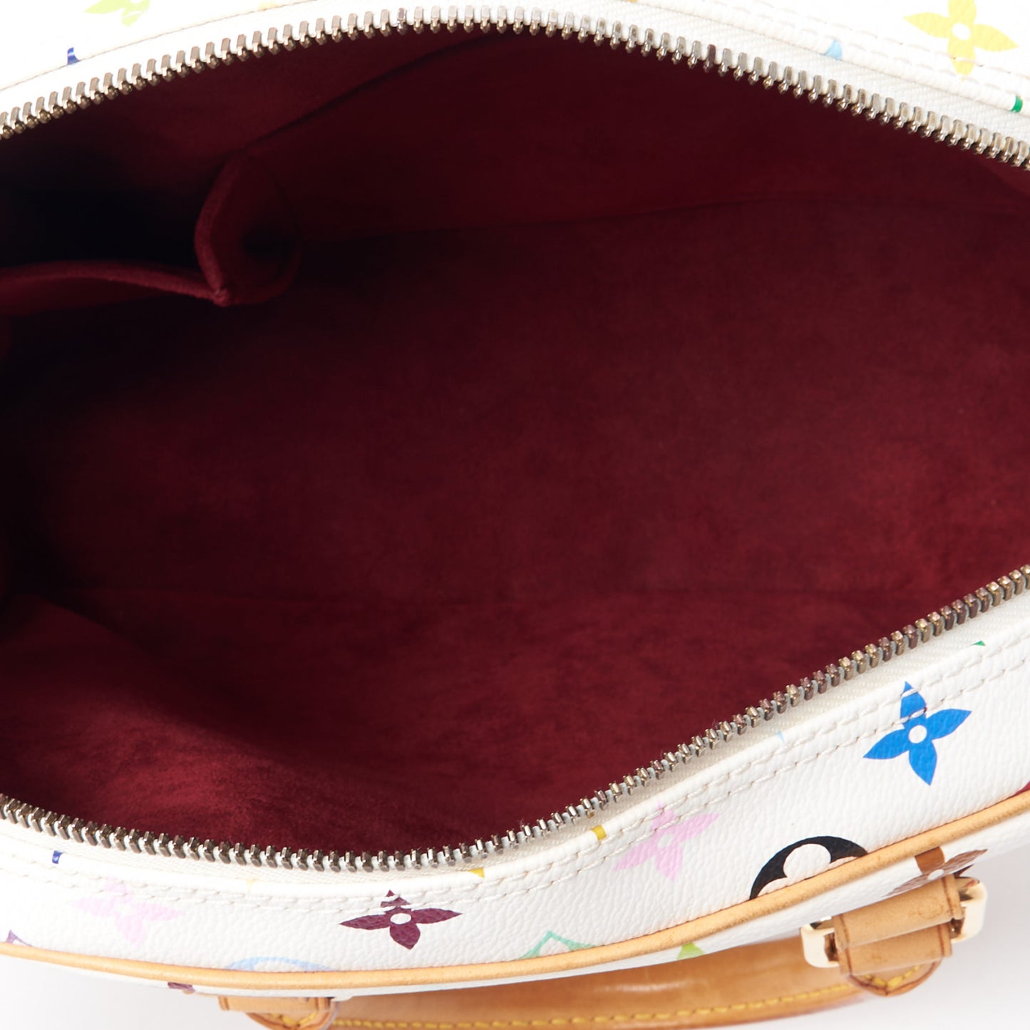 Monogram Multicolor Trouville White