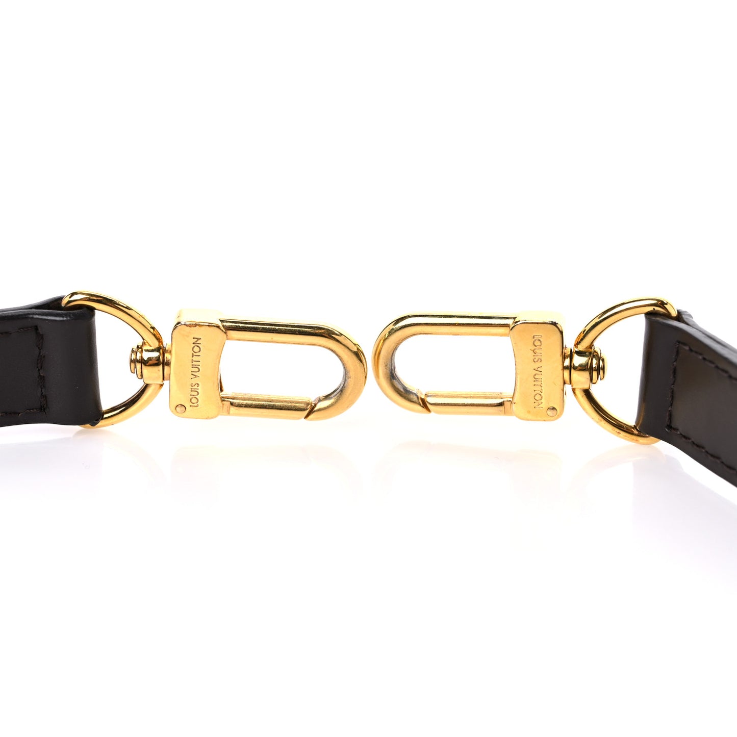 Calfskin 16mm Adjustable Shoulder Strap Brown