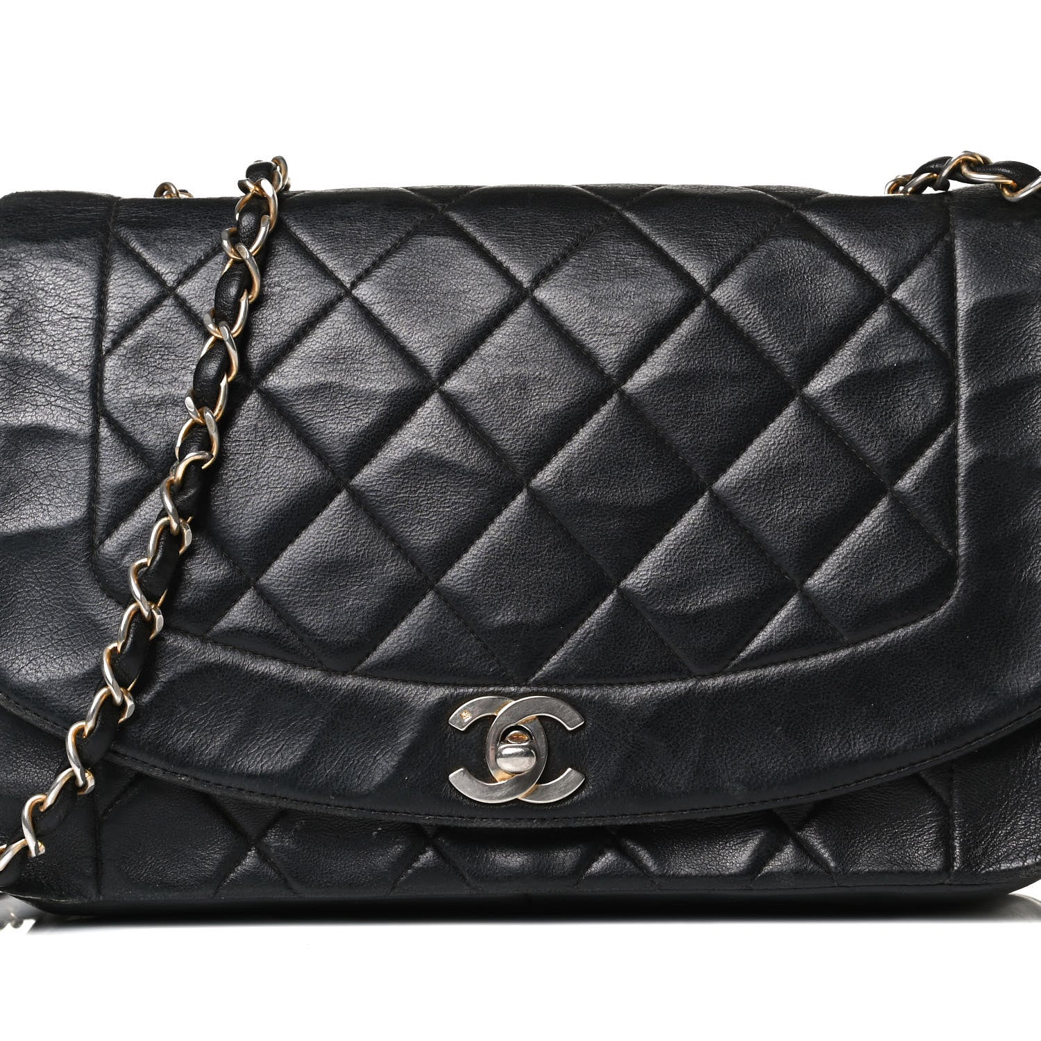 Chanel Lambskin Quilted Small Single Flap Black 7 of 21
