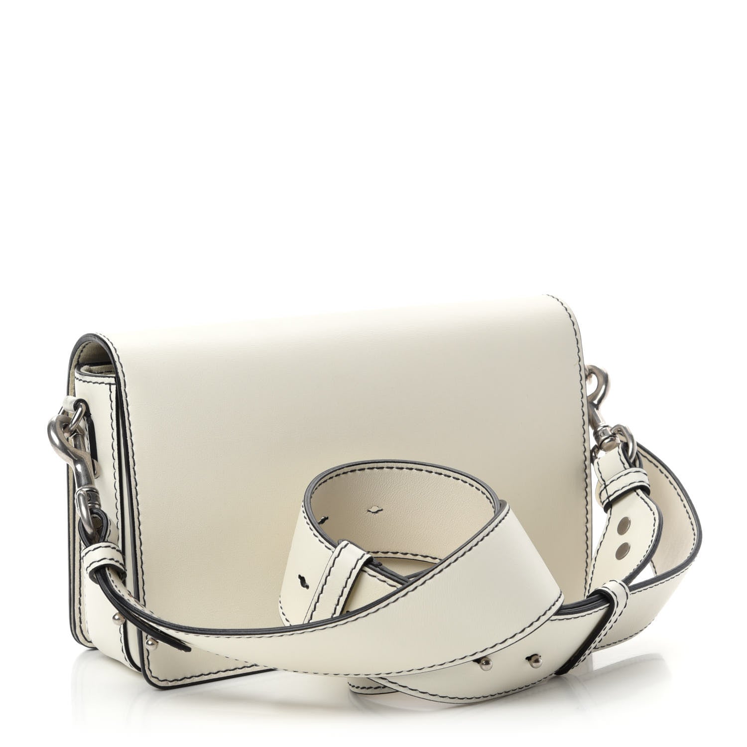 Christian Dior Smooth Calfskin Dio(r)evolution Flap Bag Off White 3 of 10