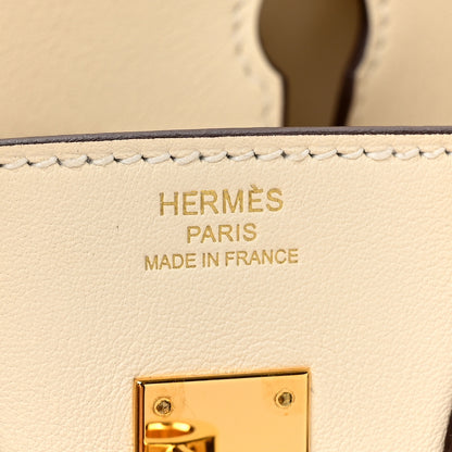 Hermes Swift Birkin 25 Nata 6 of 15