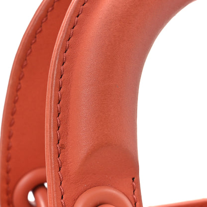 Christian Dior Ultra Matte Calfskin Cannage Mini Lady Dior Indian Red 13 of 20