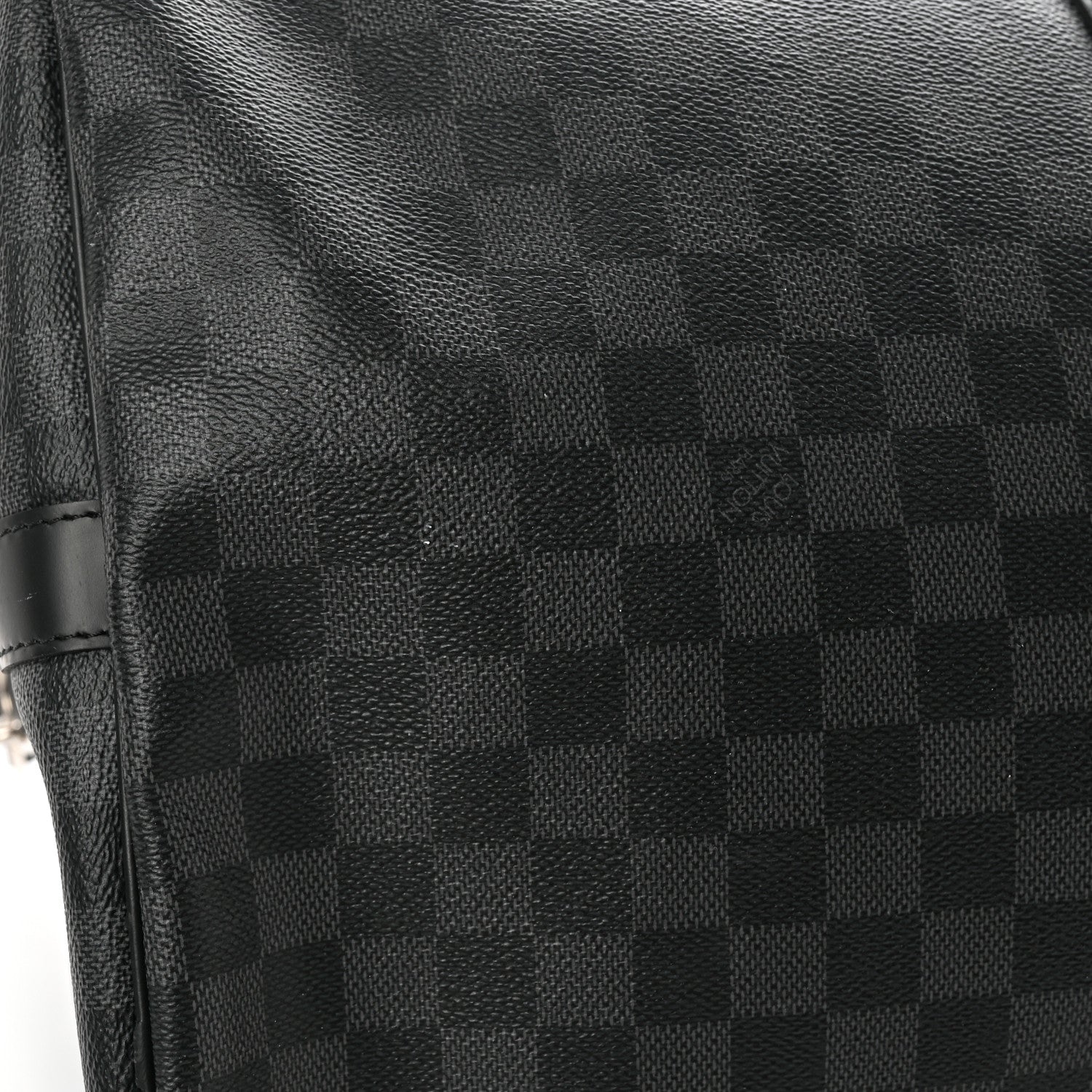 Louis Vuitton Damier Graphite Keepall Bandouliere 55 11 of 25