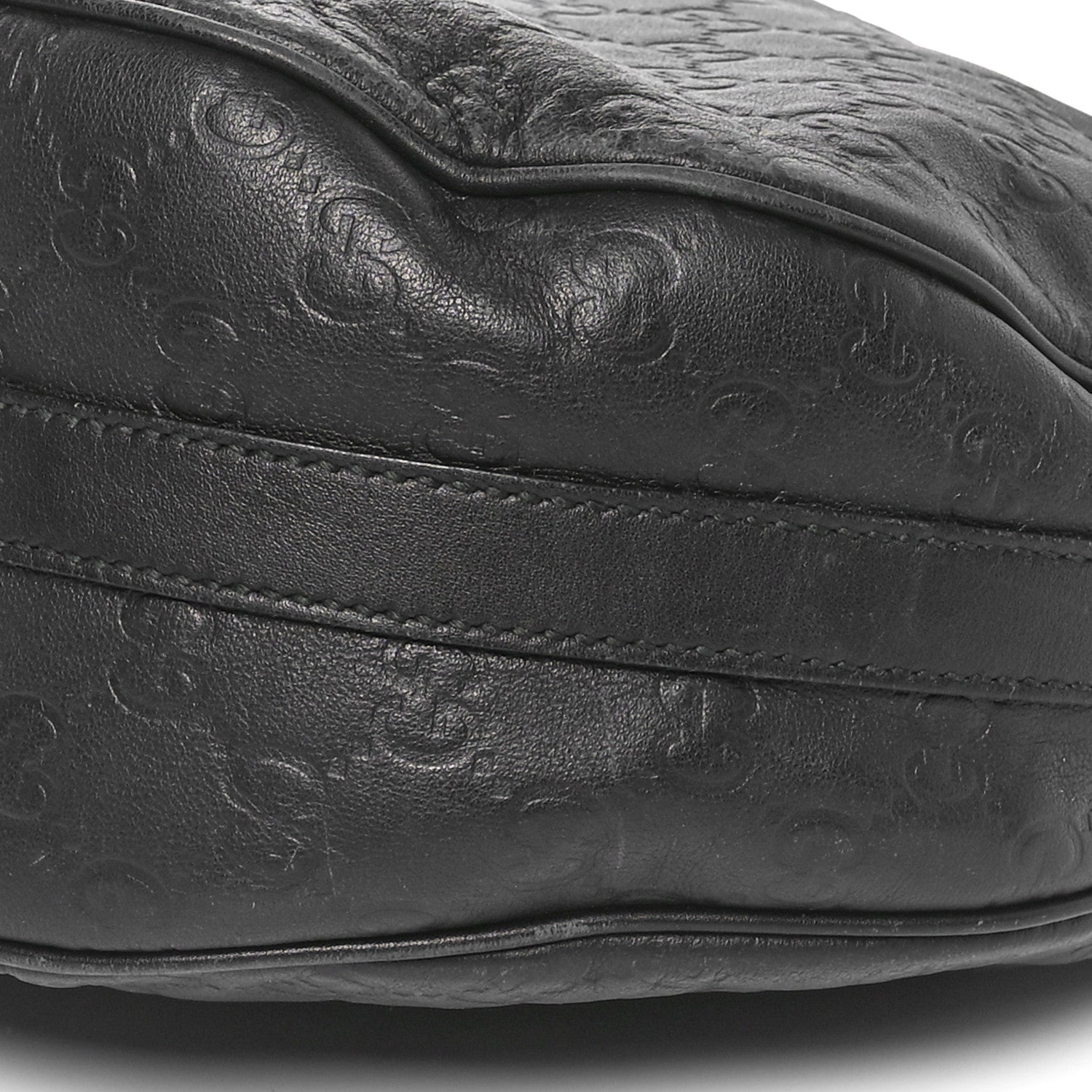 Gucci Guccissima Medium GG Twins Hobo Black 11 of 11