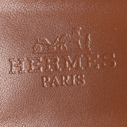 Hermes Calfskin Gigi 50 Sandals 40 Gold Black 9 of 9