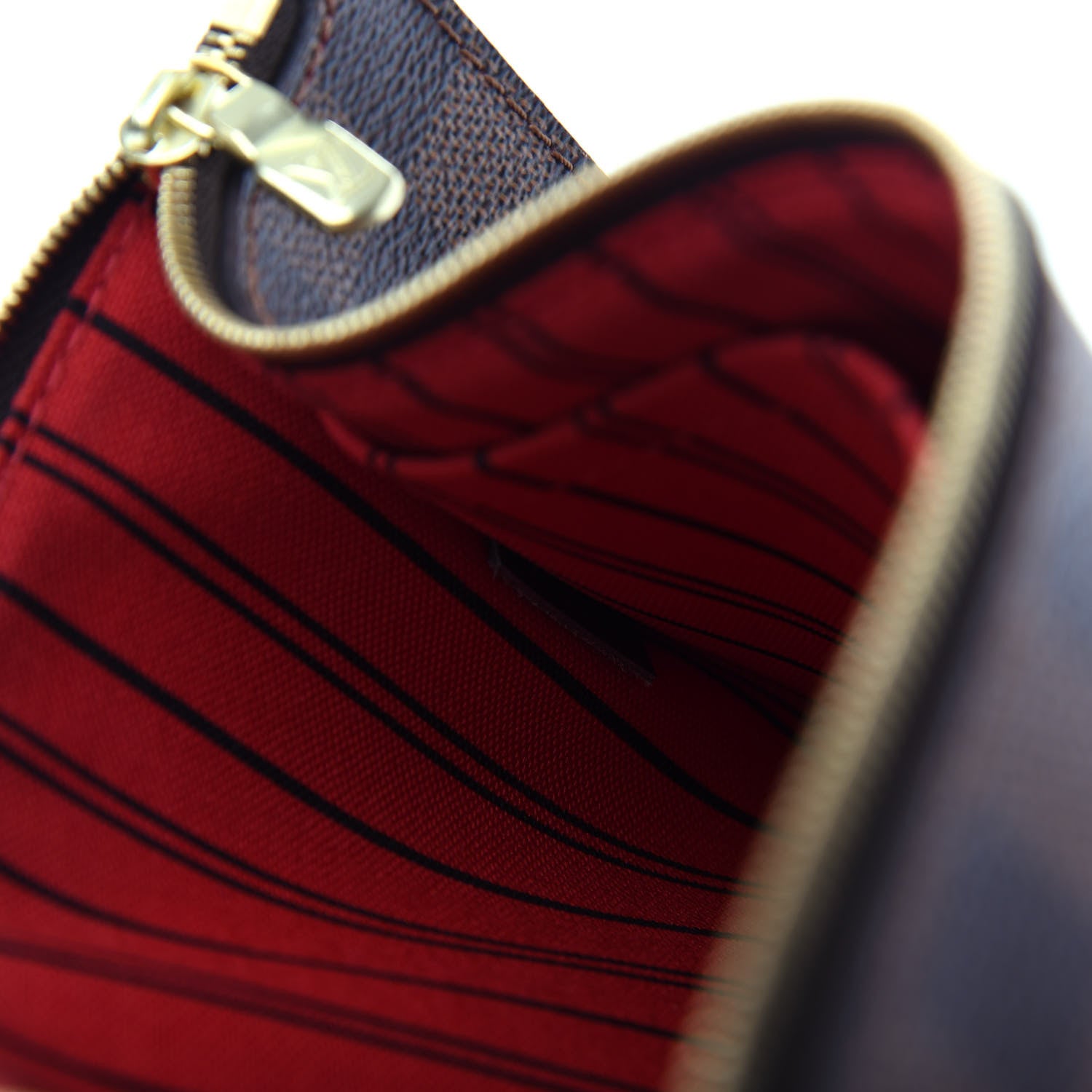 Louis Vuitton Damier Ebene Neverfull MM GM Pochette 7 of 7