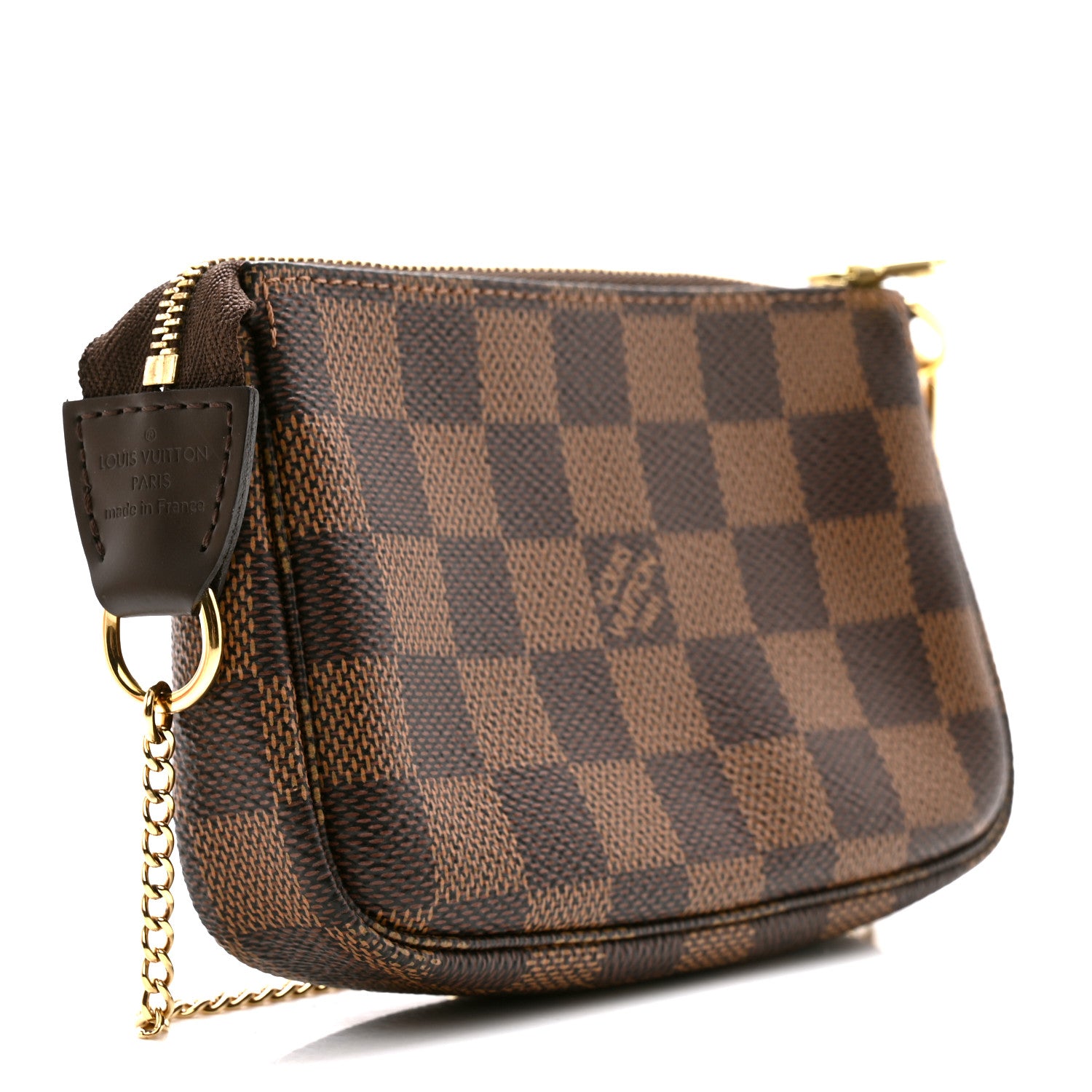 Louis Vuitton Damier Ebene Mini Pochette Accessories 2 of 8
