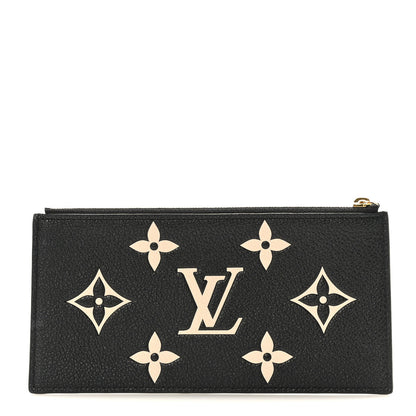 Louis Vuitton Empreinte Monogram Giant Pochette Felicie Zippered Insert Black 1 of 6