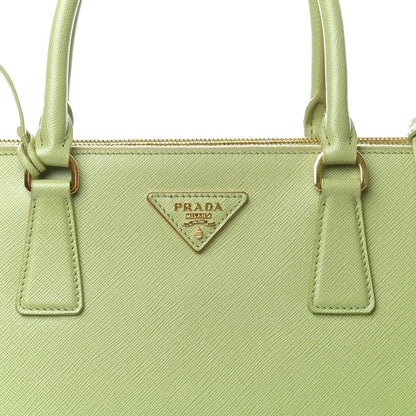 Prada Saffiano Medium Double Zip Galleria Tote Prato 11 of 12