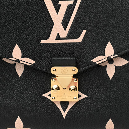 Louis Vuitton Empreinte Monogram Giant Pochette Metis Black Beige 7 of 10