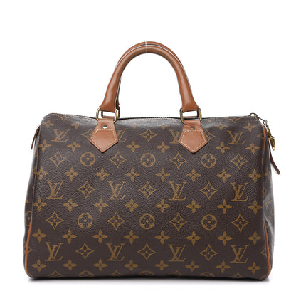 Louis Vuitton Monogram French Company Speedy 30 1 of 11